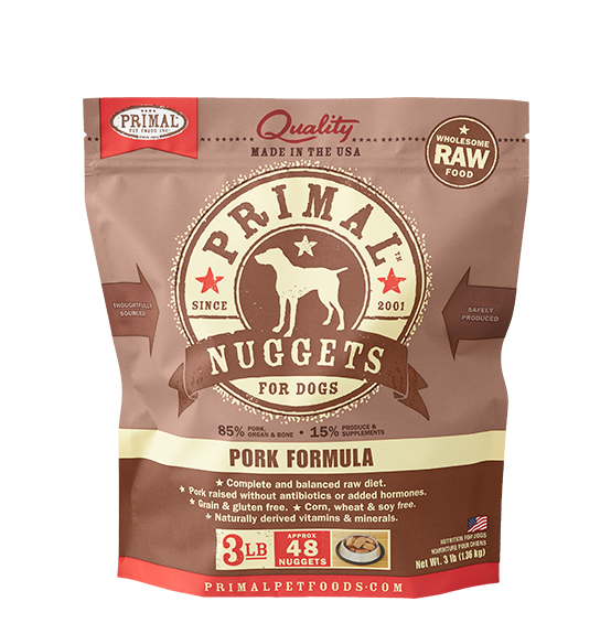 Primal Pet Foods Canine Raw Frozen Nuggets