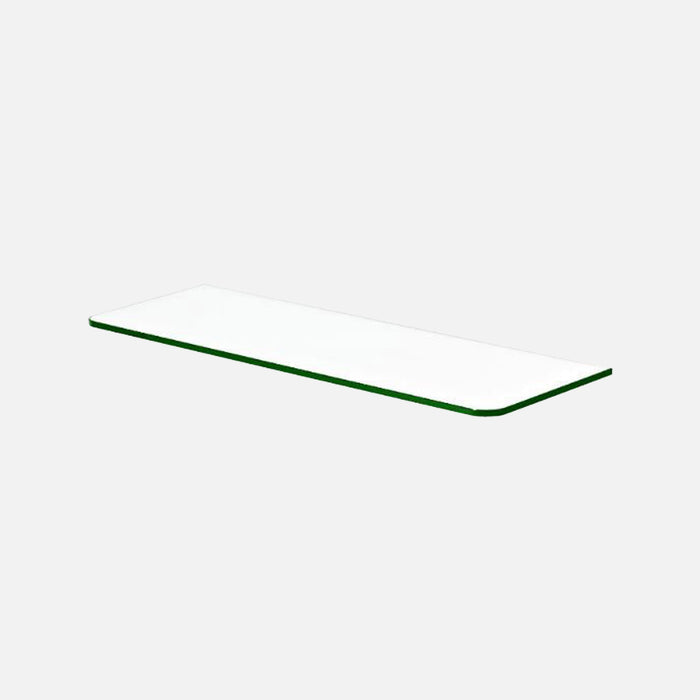 Rectangular Glass Shelf Squared 600x200x8mm