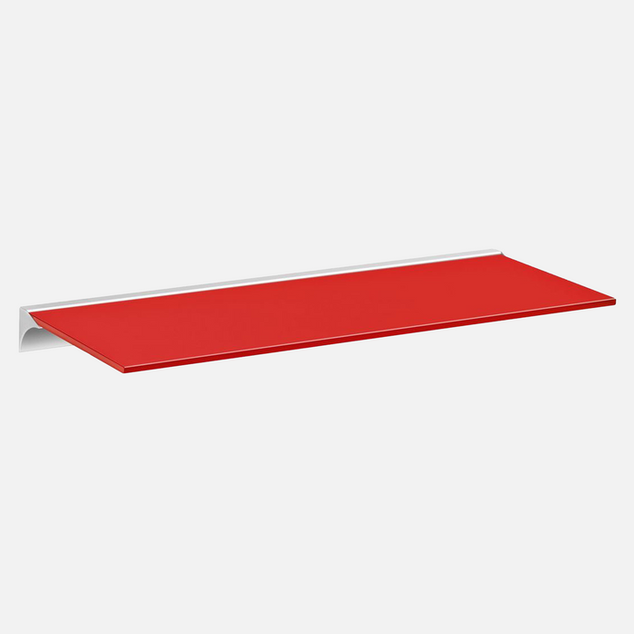 Red Glass Shelf Kit 600x200x8mm