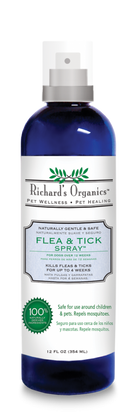 Richard's Organics Flea and Tick Spray for Dogs