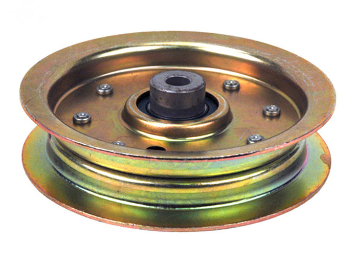 Rotary 12277 Flat Idler Pulley 3/8 inch X 4.88 inch Cub Cadet 01004101 Commercial replacement