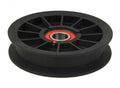 Rotary 12302 Flat Idler Pulley replaces Exmark 109-4077. Fits Quest Models