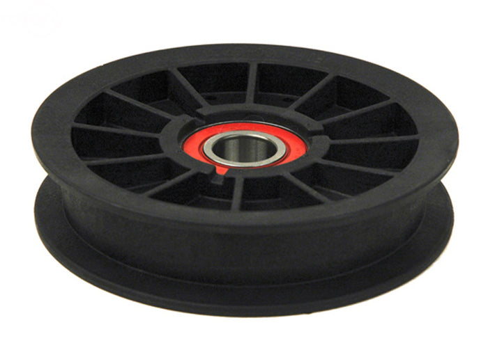 Rotary 12302 Flat Idler Pulley replaces Exmark 109-4077. Fits Quest Models
