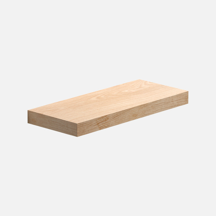 Rustic Ash Floating Shelf 600x250x50mm