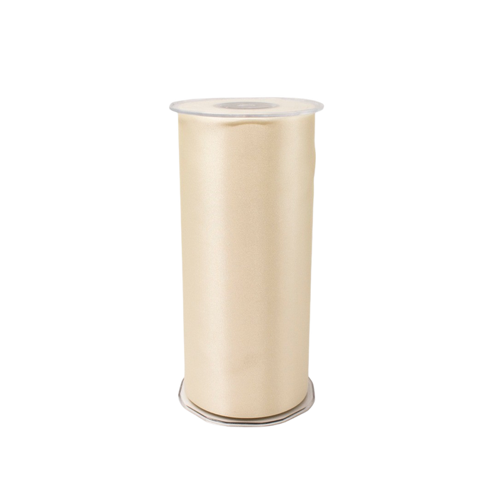 SATIN RIBBON IVORY 200MMX25M Deventor