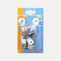 Shelf Locators Stainless Steel (Pack Of 6)