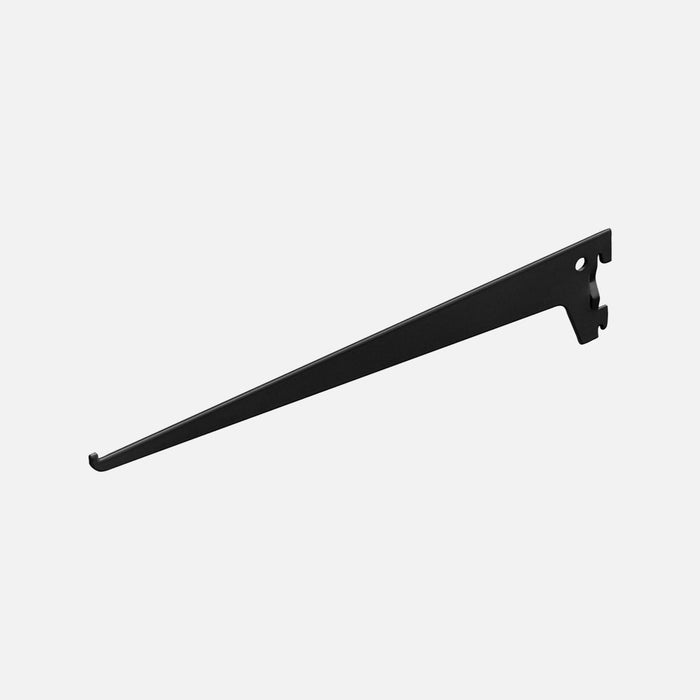 Single Slot 50mm Pitch Upright Black 1495mm