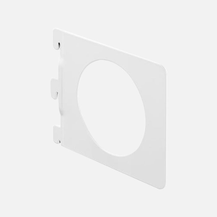 Single Track Book Stop Bracket White