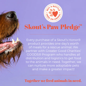 Skout's Honor Oral Care Water Additive - Peanut Butter & Bacon Flavor
