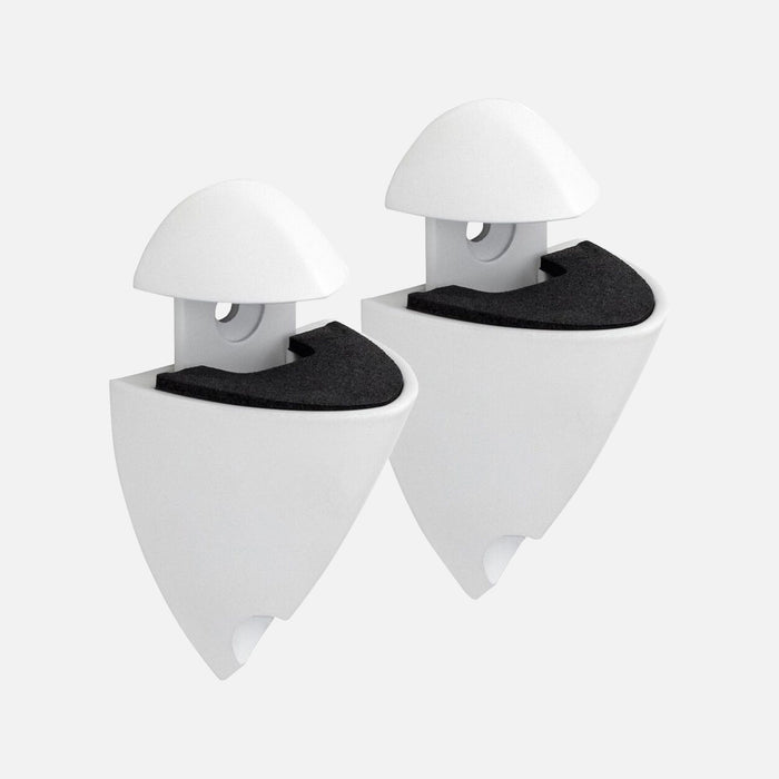 Splash Clip Brackets Matte White (Pair)