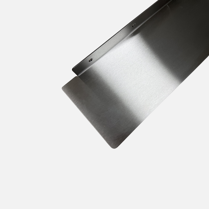 Stealth Stainless Steel Floating Shelf 800x200mm