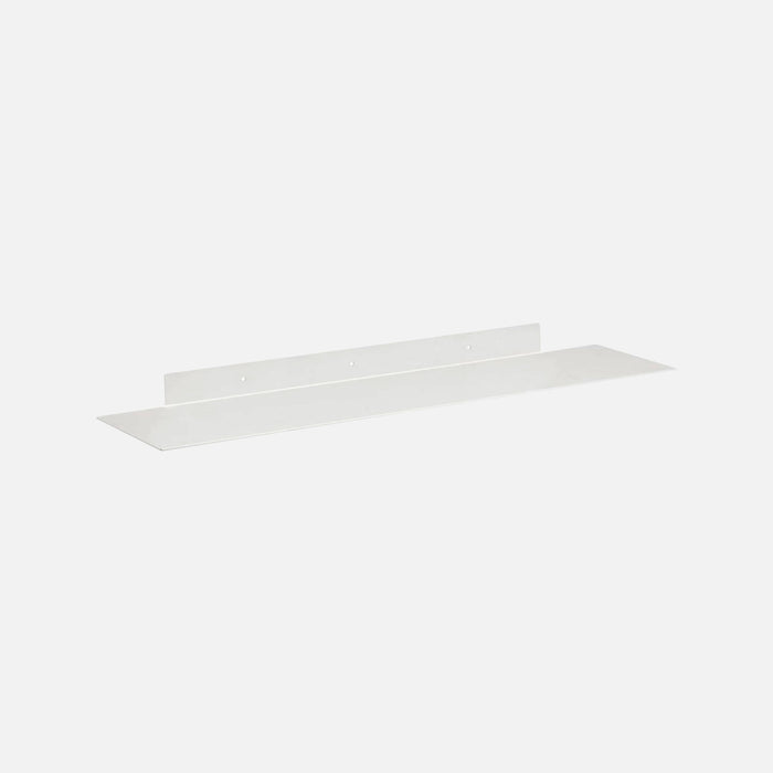 Stealth Steel Floating Shelf White 600x200mm