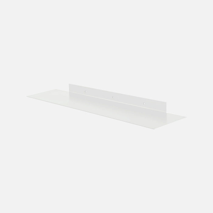 Stealth Steel Floating Shelf White 800x200mm