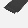 Steel Shelves Matte Black 800x400mm (Pair)
