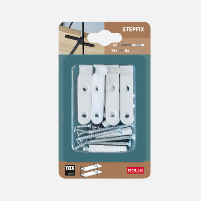 StepFix Mounting Hardware Kit | for 2 shelf boards