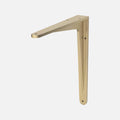 Strong Shelf Bracket Gold 190x165mm