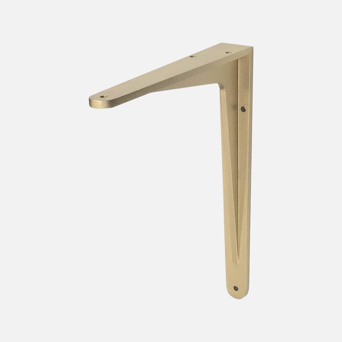 Strong Shelf Bracket Gold 400x350mm
