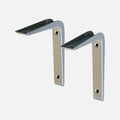 Strongbeam Brackets Gloss Al 150x125mm (Box Of 10)