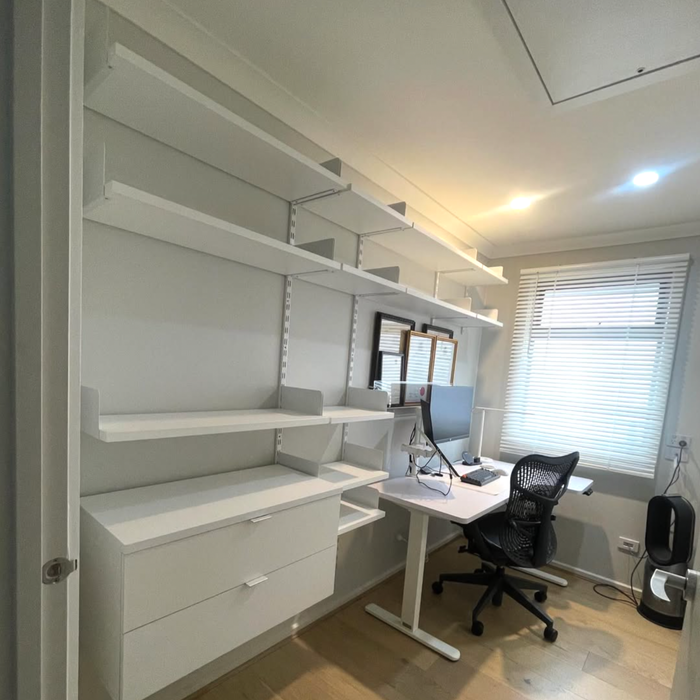 Sumo 6 Shelf Kit White 800x300x2000mm