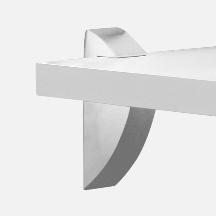 Sumo Clip Brackets Silver 25mm (Pair)