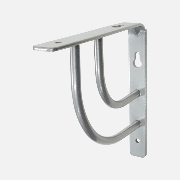 Swing Bracket Gloss Aluminium (Box Of 10)
