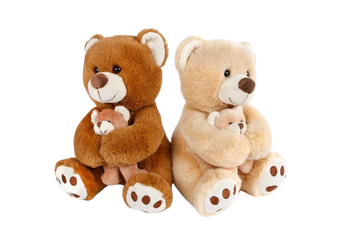TAKE ME PLUSH BEAR GRAY 24CM Deventor