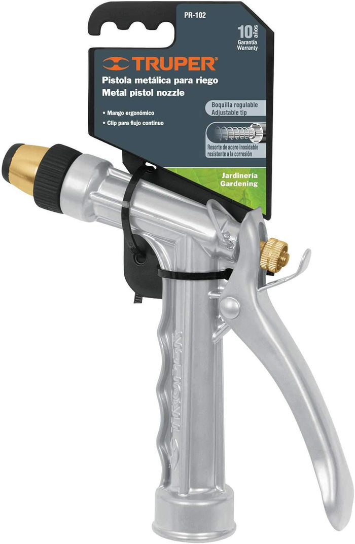 Truper PR-102 Pistol Nozzle w/Adj. Head