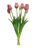 TULIP BUNDLE X7 MAUVE 47CM Deventor