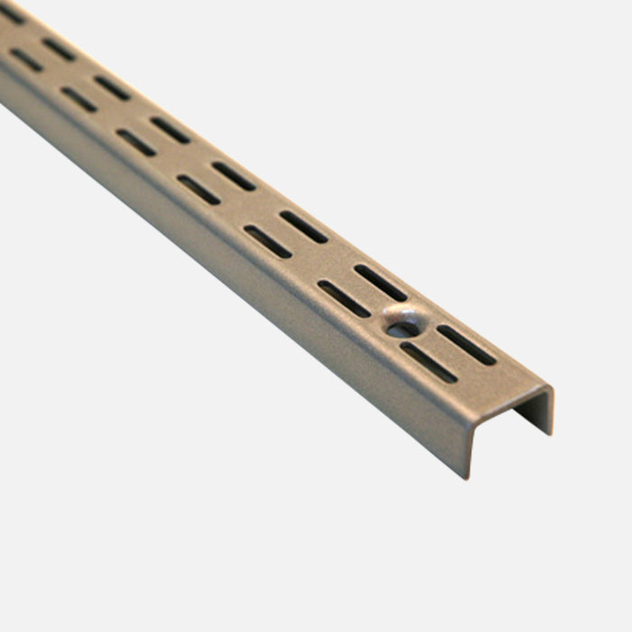 Twintrack 32mm Pitch Wall Upright Gloss Al. 1220mm