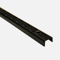 Twintrack 32mm Pitch Wall Upright Matte Black 1000mm