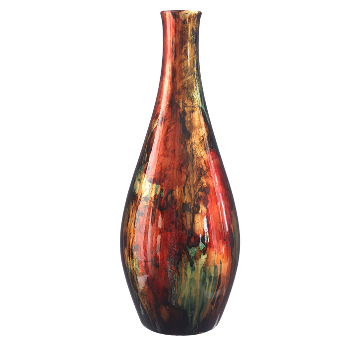 VASE 23XH25CM RUBY RED Deventor