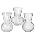 VASE KRISTAL H18X13CM CLEAR Deventor