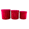 VELVET BOX S/3 RED PH.HADJIGEORGIOU