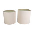 VELVET BOX SET OF 2 WHITE Deventor