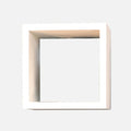 Wall Cube Shelf White 15x15x10cm