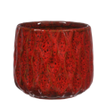 WAVE POT 13.5X11.5CM RED Deventor