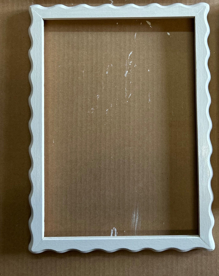Wavy Wiggle Picture Frame — 20mm, Hand Painted, Bespoke Made to Order