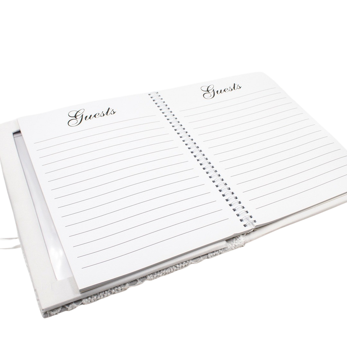 WHITE GUESTBOOK deventorycy