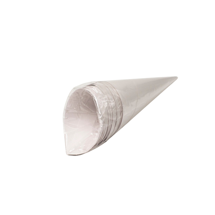 WHITE PAPER CONES - 10pcs Deventor