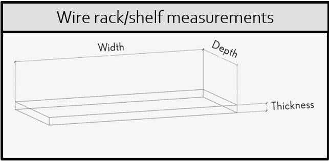 Wire Shelf Cover - Floating Style Shelf for a linen closet, pantry, laundry, wardrobe, garage. Any Size & Any Color