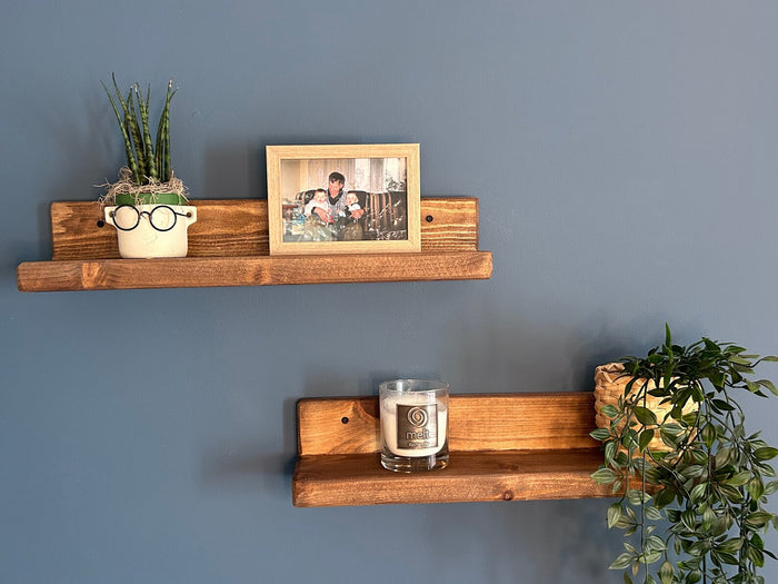 Wooden Floating Ledge Shelf