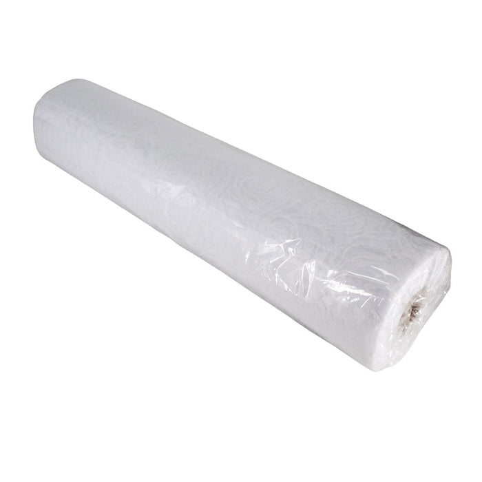 WOVEN ROLL ROSE 53CM X 18M WHITE Deventor