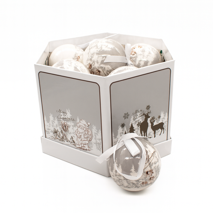 X-MAS BALL 7.5CM 14PCS Deventor