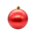 X-MAS BALL RED 25CM Deventor