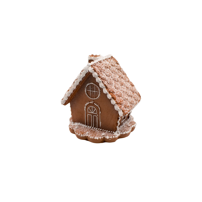 X-MAS HOUSE WITH LED 12X12X12CM Deventor