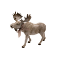 X-MAS REINDEER POLY H14X17CM Deventor