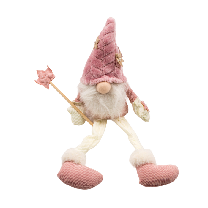 X-MAS SITTING GNOME 30X10X40CM Deventor