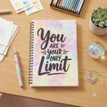 You are your only limit - A5 Spiral Notebook